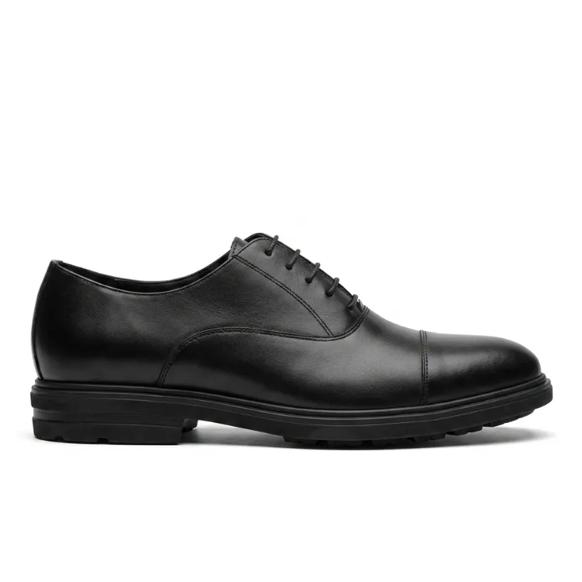 Silvan: Chaussures Homme Oxford (Richelieu) Noir