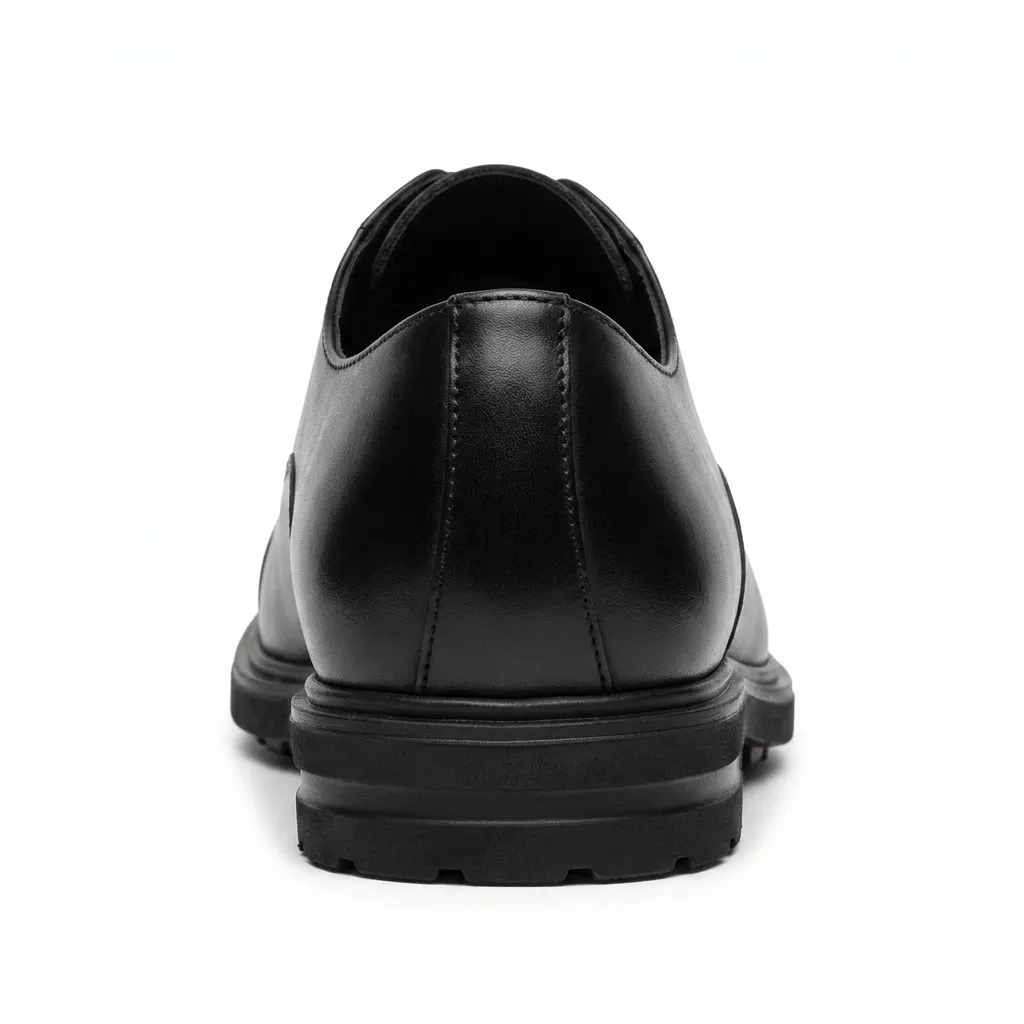 Silvan: Chaussures Homme Oxford (Richelieu) Noir – Image 6